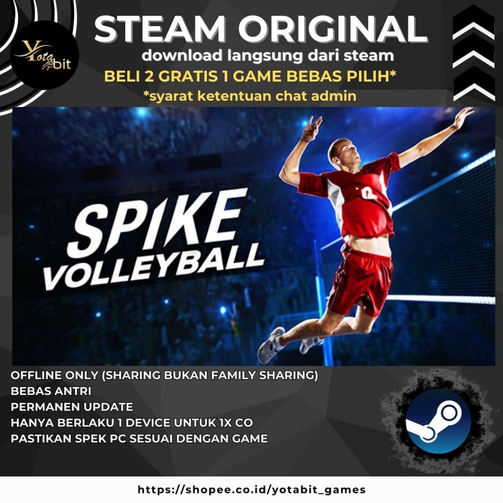 Spike Volleyball PC Sharing Original Offline