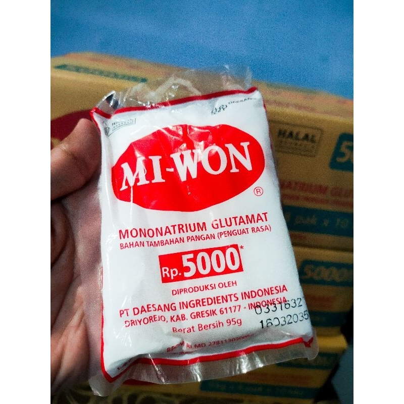 

miwon 95 gram 1 pak isi 10 pcs