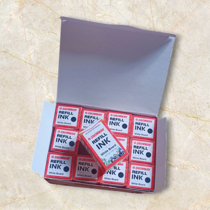 

Refil spidol Snowman white board hitam