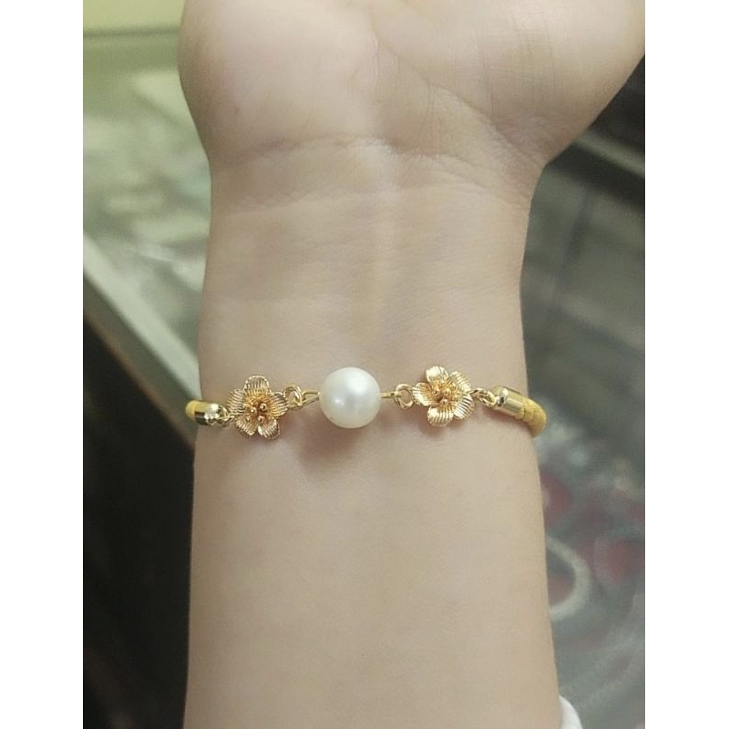 gelang tali rodium,mutiara laut