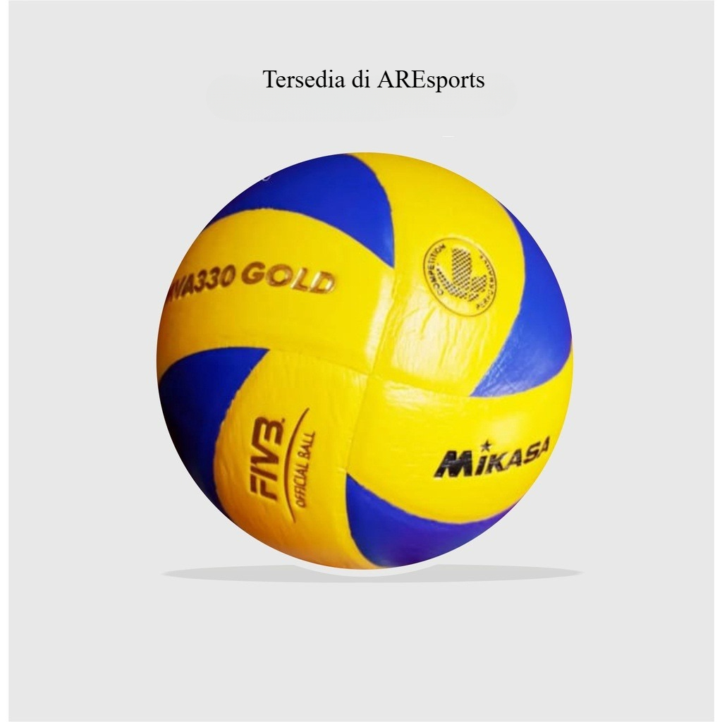 Mikasa Bola Voli MVA330 GOLD Original Bola Voli Mikasa Original Import