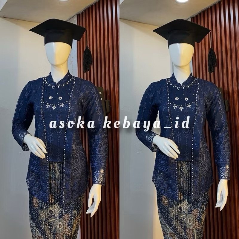 Kebaya Modern Kutubaru Hijab Tille Payet