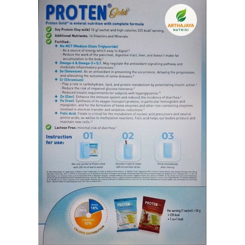 

Forcysn Proten Gold Vanilla Cokelat Susu Formula Gizi Harian
