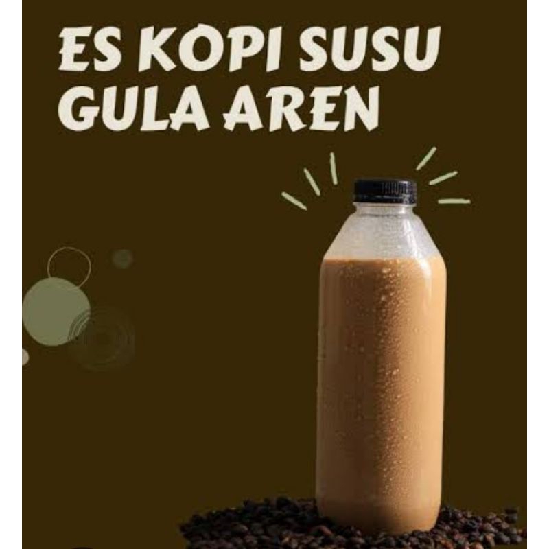 

Kopi susu bland full arabika 100%