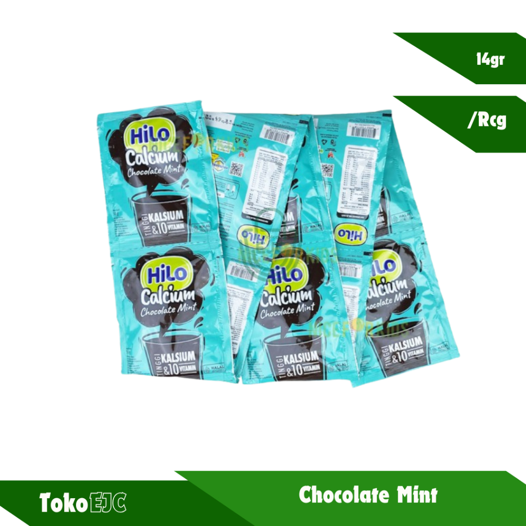 

Hilo Calcium Chocolate Mint Kalsium &10 Tinggi 23gr/renceng