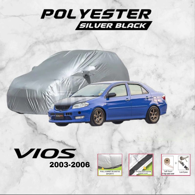 sarung mobil vios 2003 s/d 2006