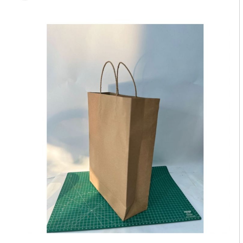 

S ( S52 ) PAPER BAG POLOS BAHAN BOX KRAFT UKURAN BESAR