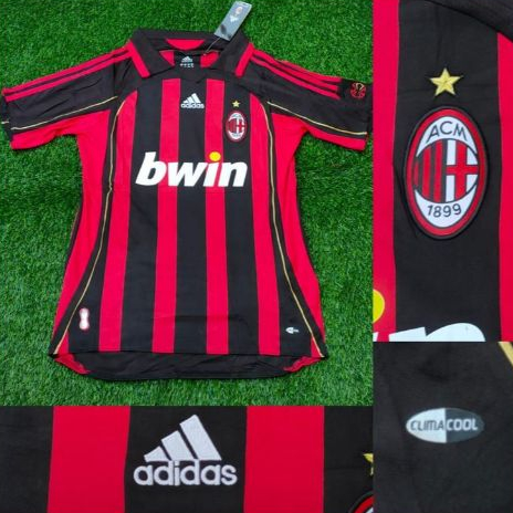 Jersey ac Milan Home Retro 2006/2007 ImportNew