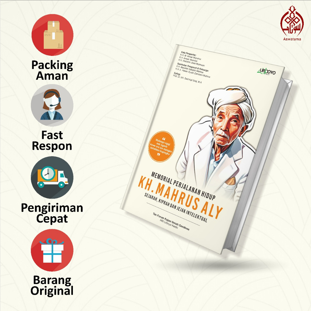 BUKU LIRBOYO BIOGRAFI KH.MAHRUS ALY TERBARU TERLENGKAP TERKEREN 2025