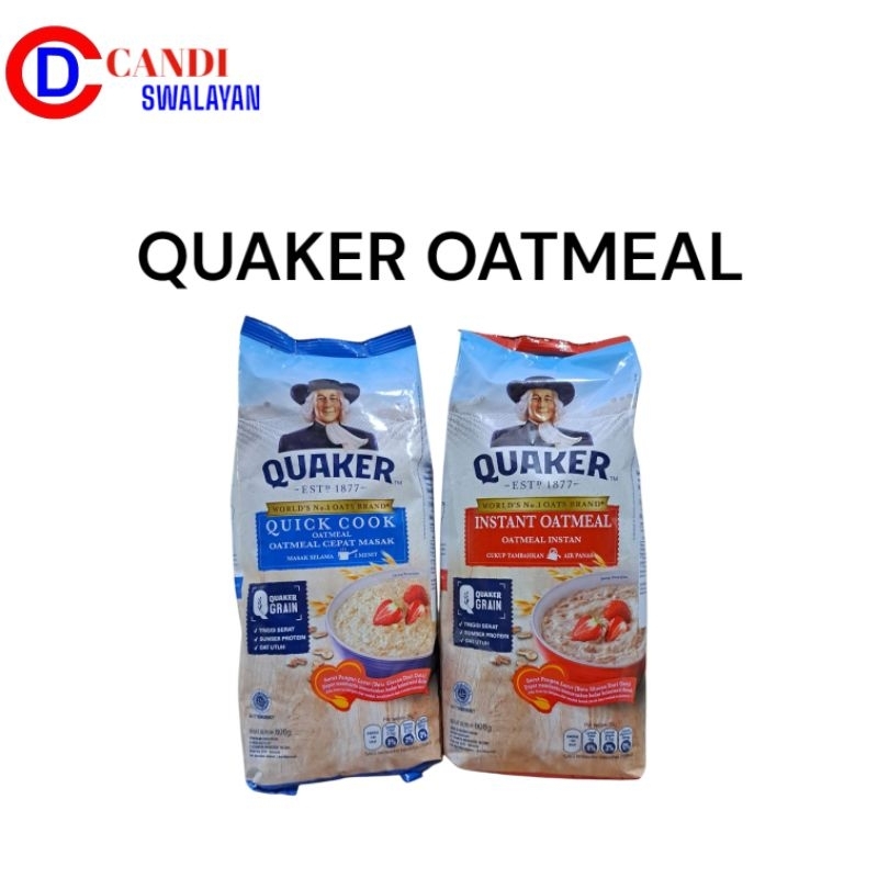 

QUAKER Oatmeal Quick Cook & Instan 800gr