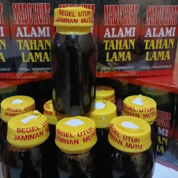 

Madu Stamina Polos Segel Kuning Terjamin Ampuh