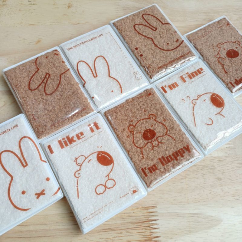 

Note A7 bulu domba MT10802 MIFFY CAPYBARA