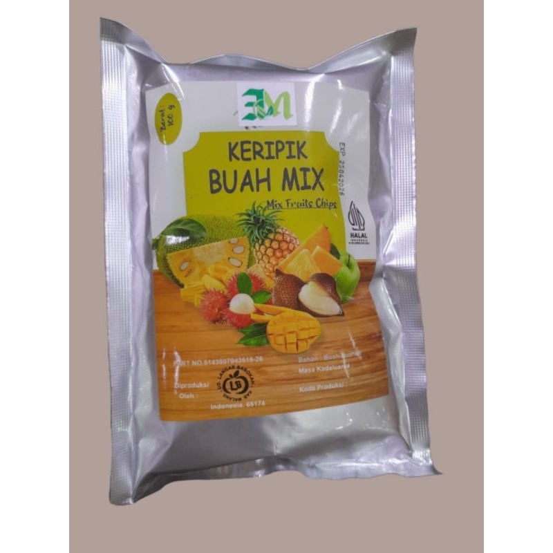 

Kripik buah mix/100gr