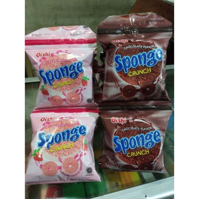 Sponge Snack Renceng isi 10 bungkus (@9gr)