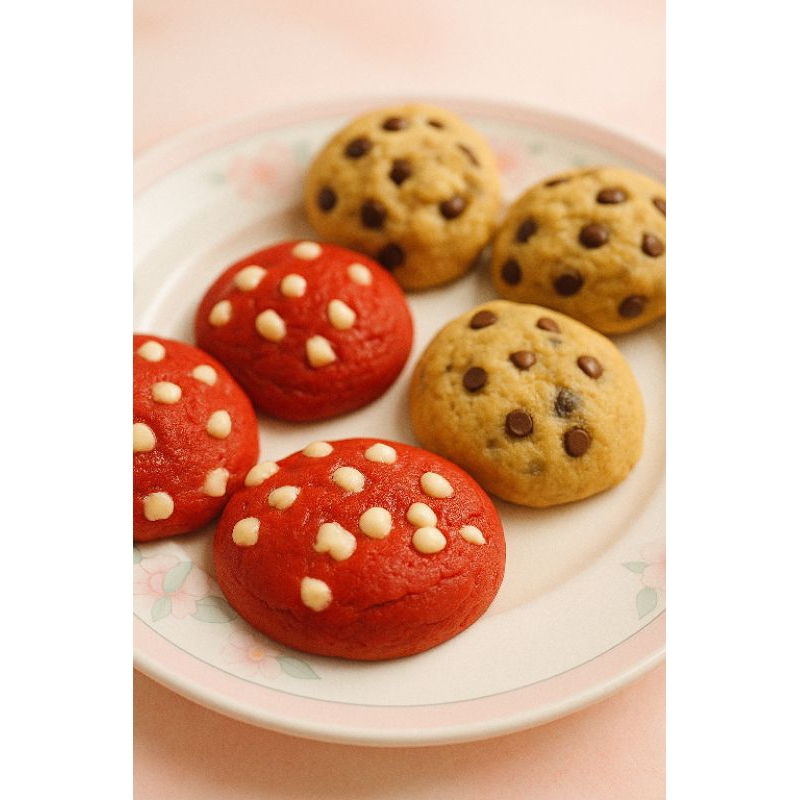 

Soft Cookies Rannkiez - Enak,chewy,lumerr (Varian Choco ,red velvet, original)