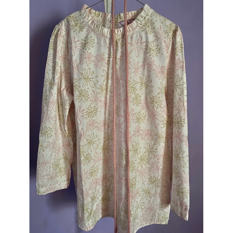 Baju atasan merk exit expand kemeja blouse new