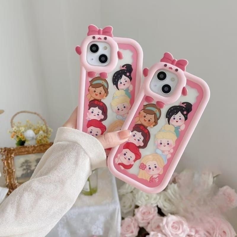 Casing HP Case Boneka Princess Softcase Hardcase Android Iphone Untuk Tipe HP Xiaomi Redmi Poco