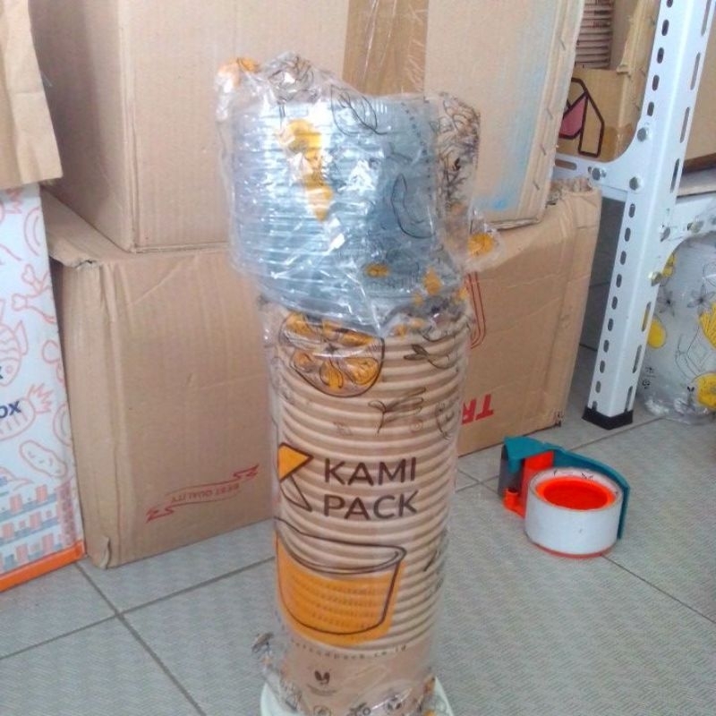 paper bowl 500ml mangkok kertas bakso / mangkok junk food