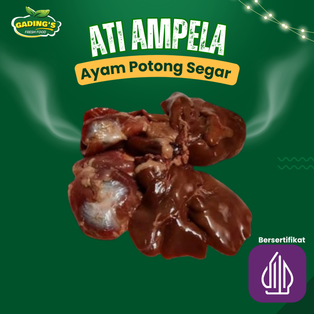 

[GADING FRESH] Ayam Potong Segar Ati Ampela Ayam Per Pasang