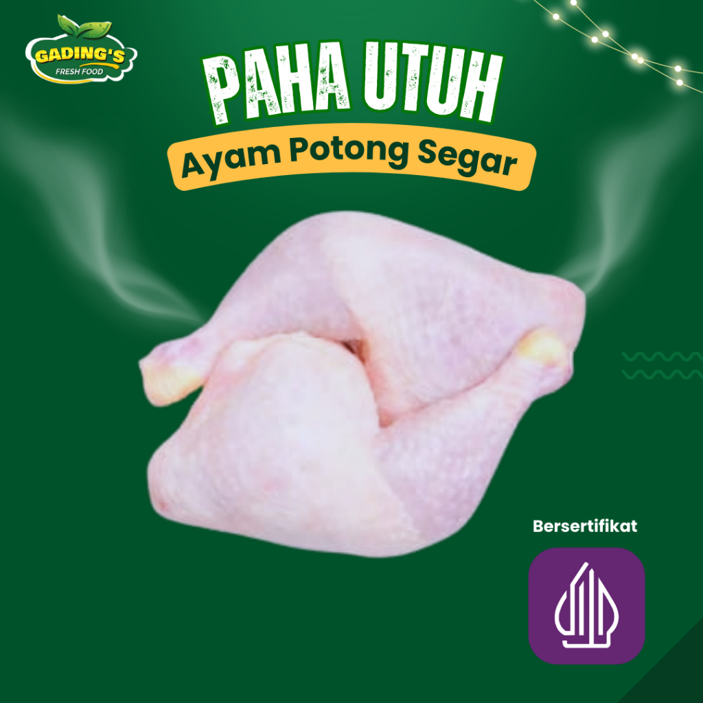 

[GADING FRESH] Ayam Potong Segar Paha Utuh 1 KG
