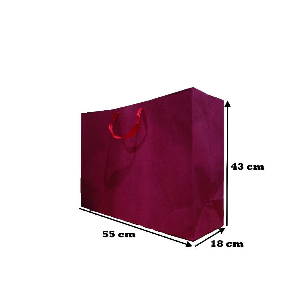 

PaperBag Polos - Hawai Merah Maroon - 55cm x 18cm x 43cm