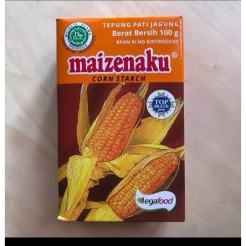 

Tepung Maizena Maizenaku 100 gr / Corn Starch / Tp Jagung Egafood 100g gram Kemasan