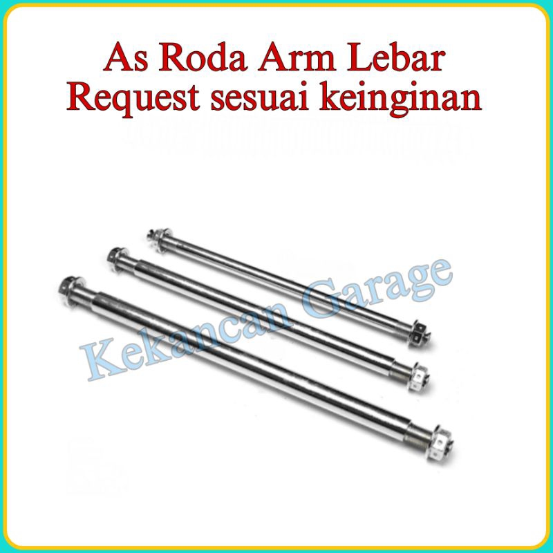 As Roda Arm Lebar Arm Moge Request sesuai keinginan