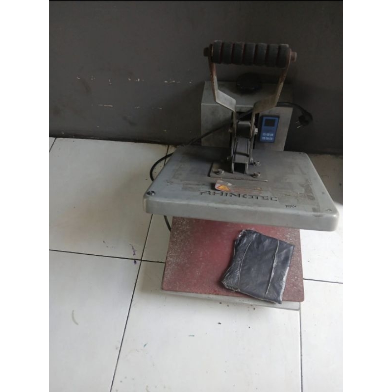 Nego Heat Press Rhinotec Second | Meja Sablon 6 Palet Second