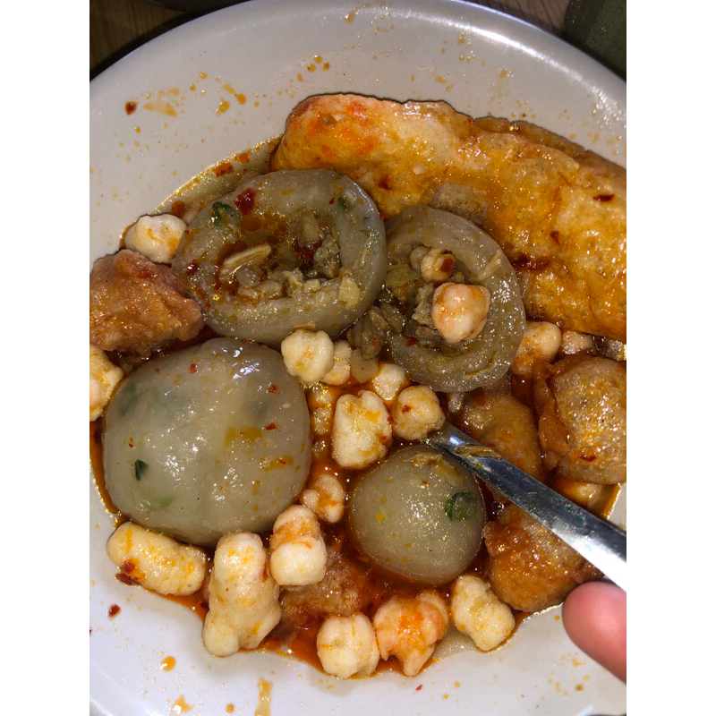 

Boci Baso Aci isi tetelan sapi Pedas Mantul