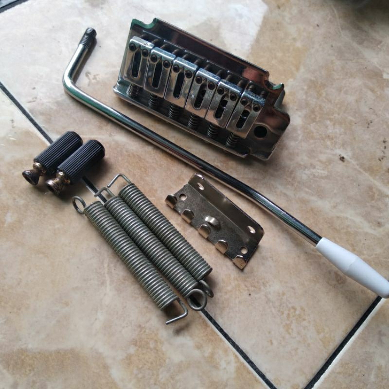 tremolo gitar stratocaster 2 point pivot, SEMI UPDOWN