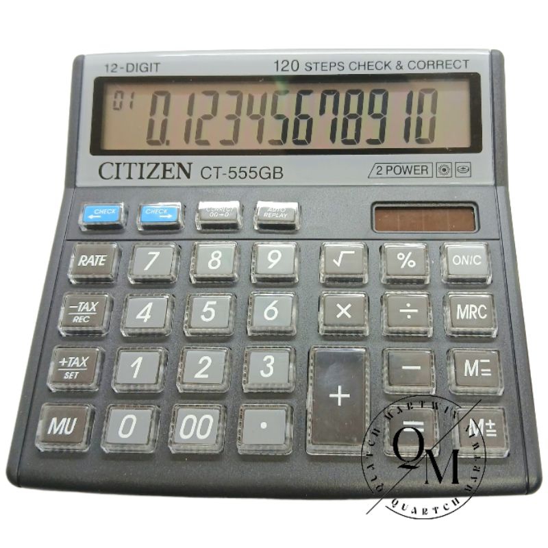 

[CUCI GUDANG] KALKULATOR CITIZEN CT-555GB