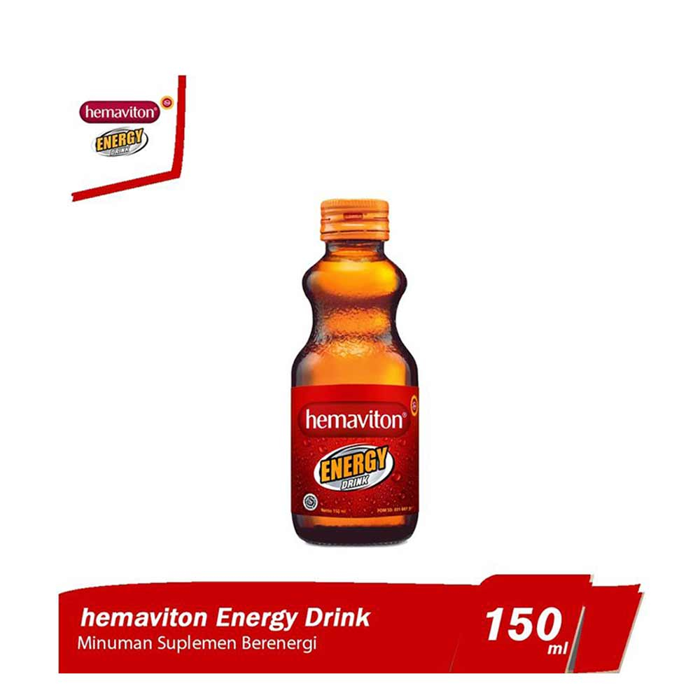 

HEMAVITON ENERGI DRINK BTL 150mL