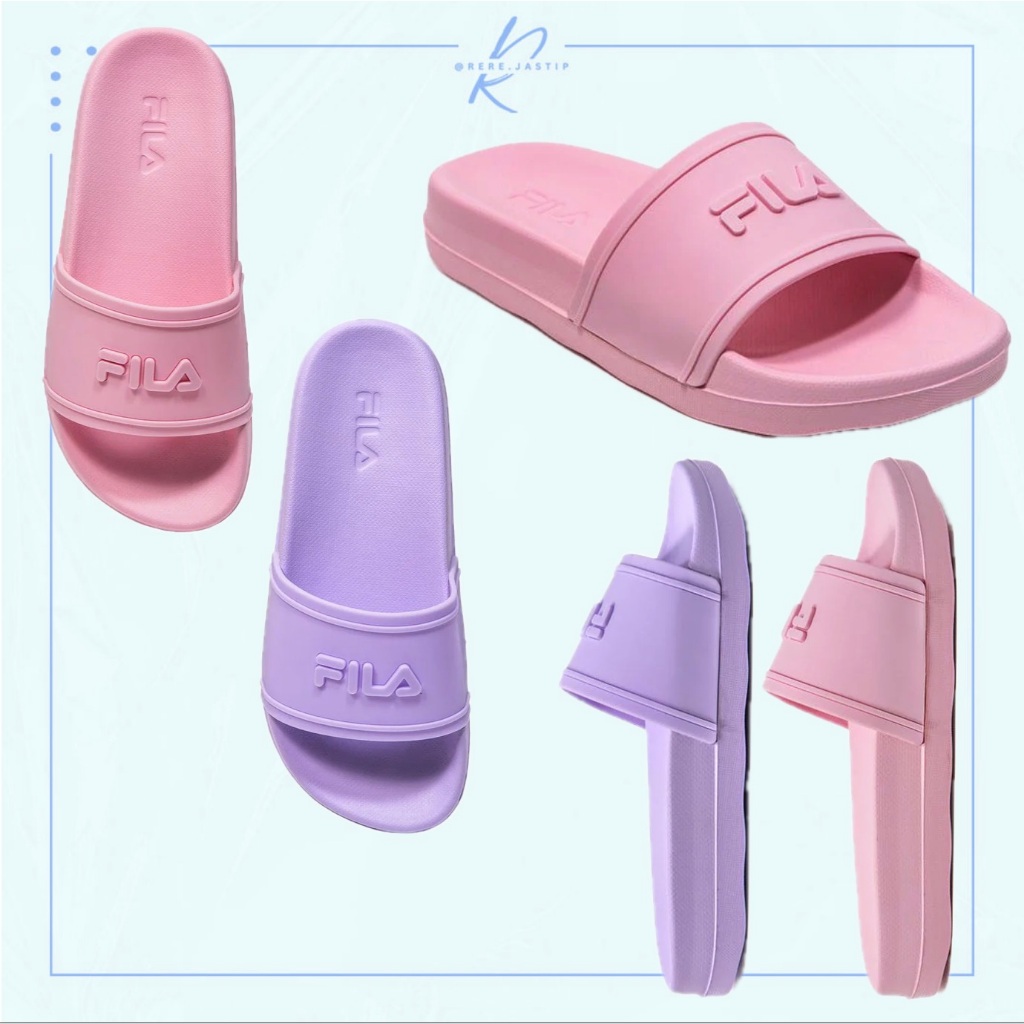 [ORI NEW] Fila Woman Slides Sandal Slip On | READY STOCK
