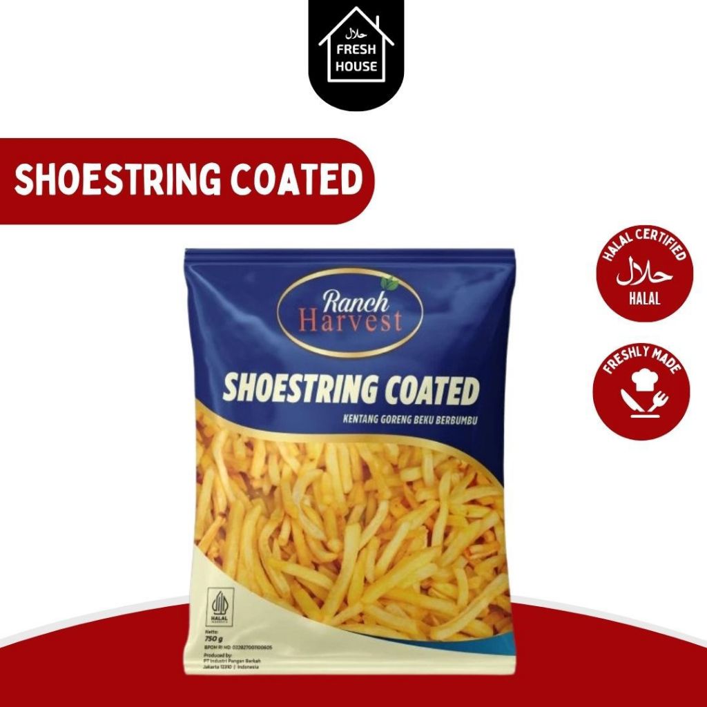 

SHOESTRING COATED RANCH HARVEST / KENTANG GORENG 750GR