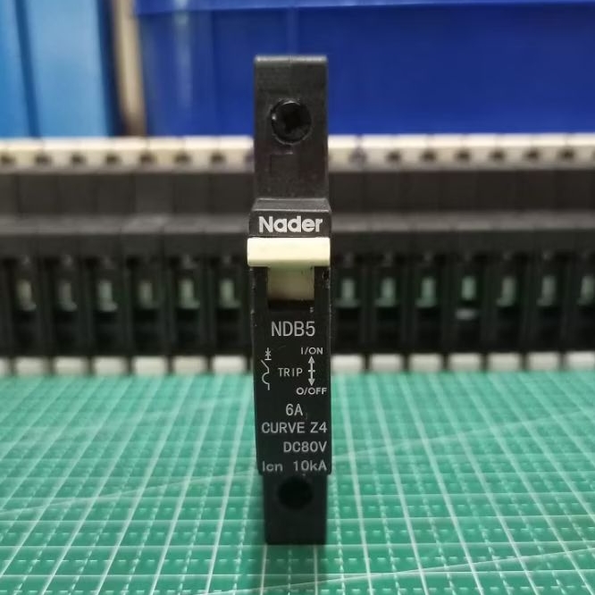 MCB NADER NDB5 6A 1P NDB5Z4 6/1P0-R