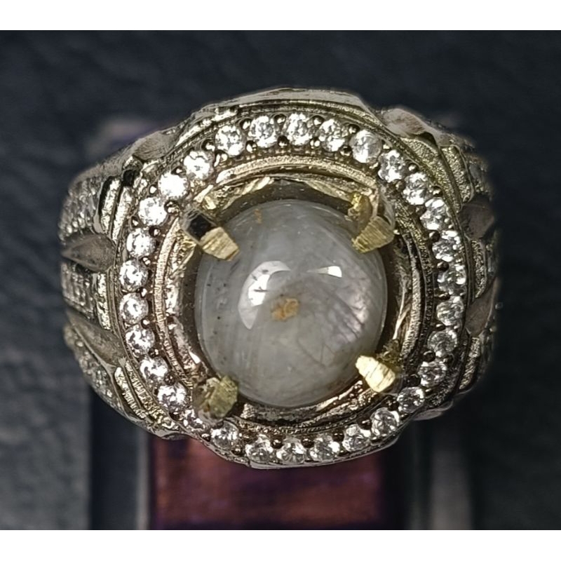 Natural star blue safir