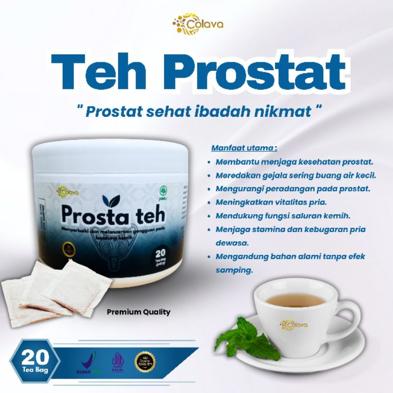 

Colava Teh Prostat membantu mengurangi pembesaran prostat jinak BPH