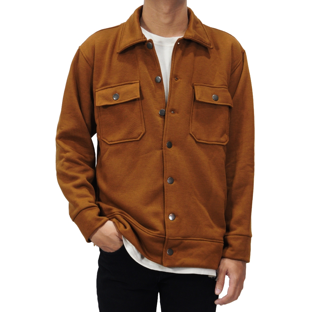 Dezirose Shacket Jacket - Jacket Distro Pria Dewasa Fleece Tebal Premium