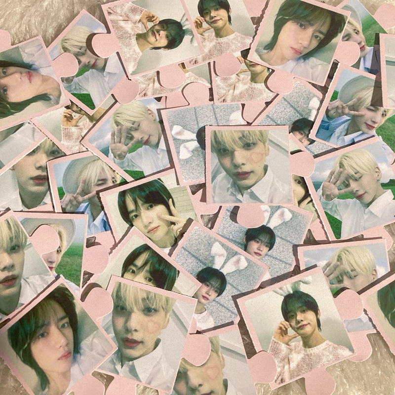 [Luvlystuff] TXT STICKER PUZZLE PINKIE CUTE || KPOP AESTHETIC STIKER SOOBIN YEONJUN BEOMGYU TAEHYUN 