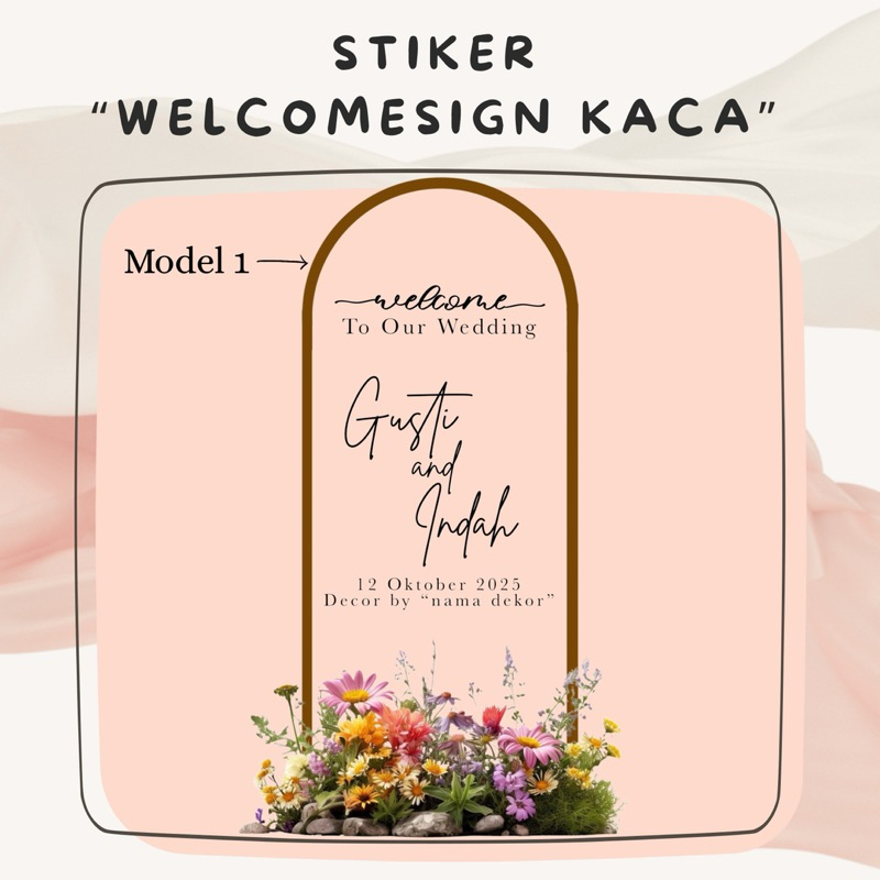 

STIKER CUTTING WELCOME SIGN KACA