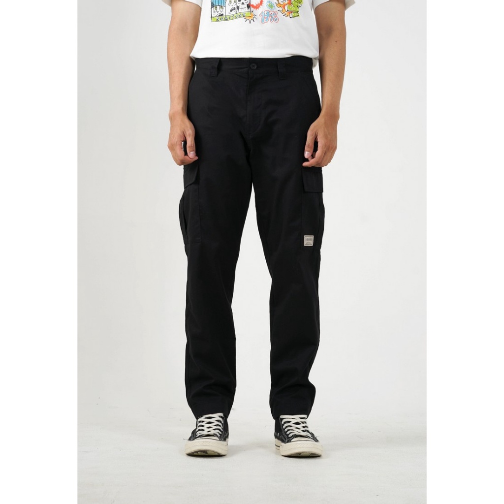 Celana Cargo pria 3second Reguler fit Original