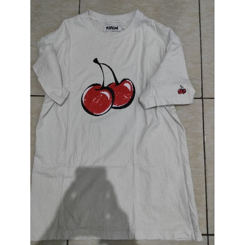 kaos Kirsh putih big logo