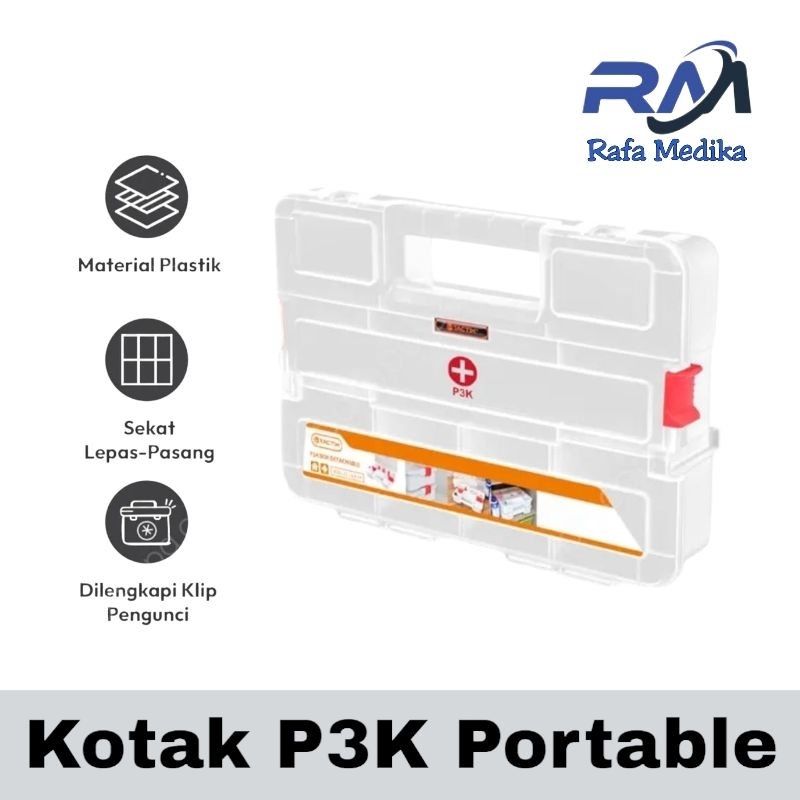Kotak P3K Portable  Kotak Obat   Kotak Pertolongan Pertama