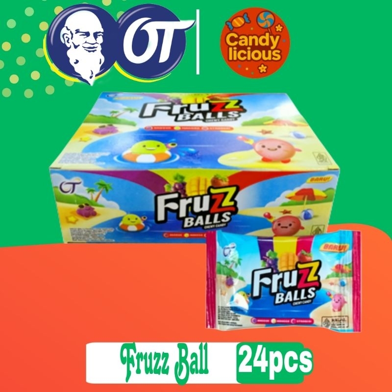 

Permen Jadul Fruzz Balls / Ex Marbles Display Box isi 24pcs
