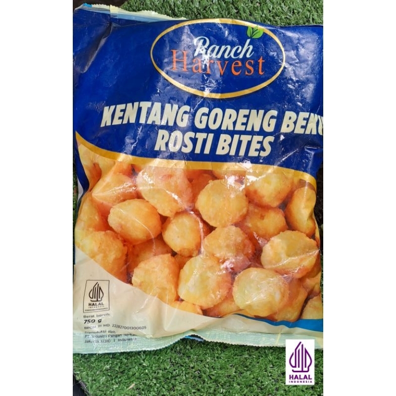 

Kentang Goreng Beku Rosti Bites Harvest 750gr