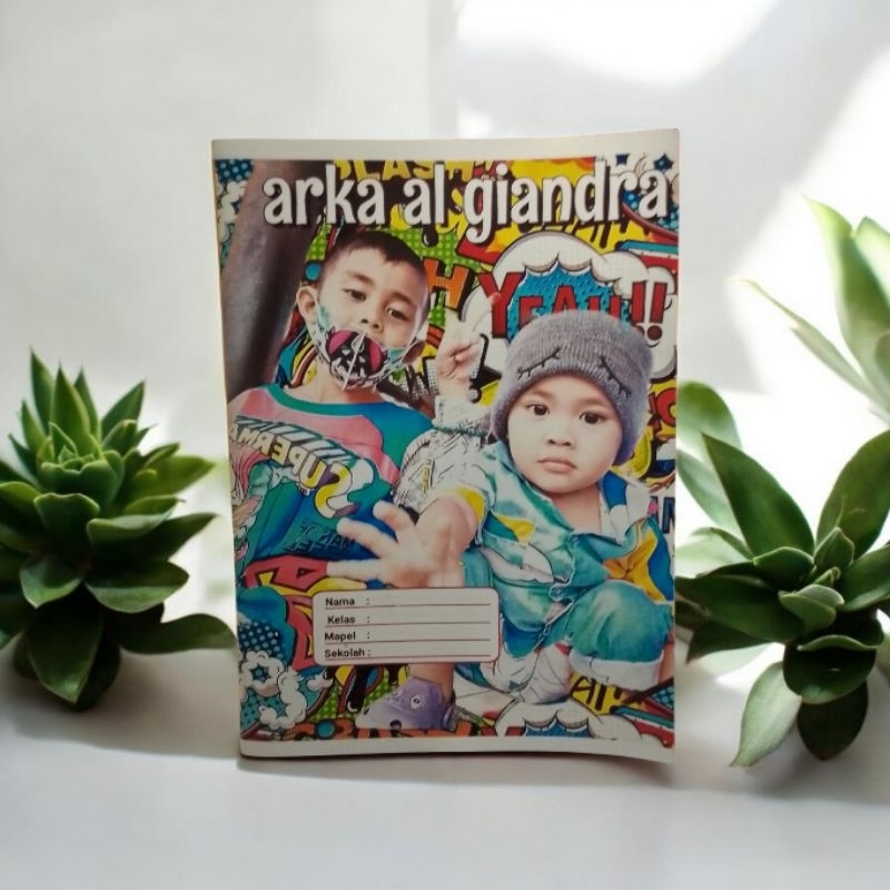 

buku tulis custom gambar sendiri satuan
