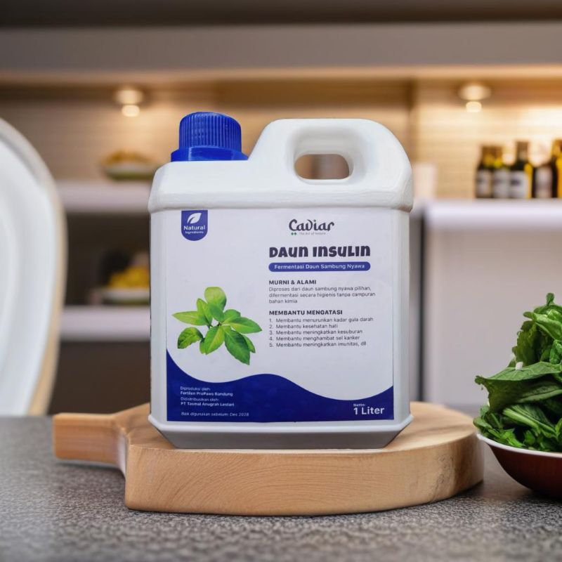 

DAUN INSULIN Fermentasi Daun Sambung Nyawa