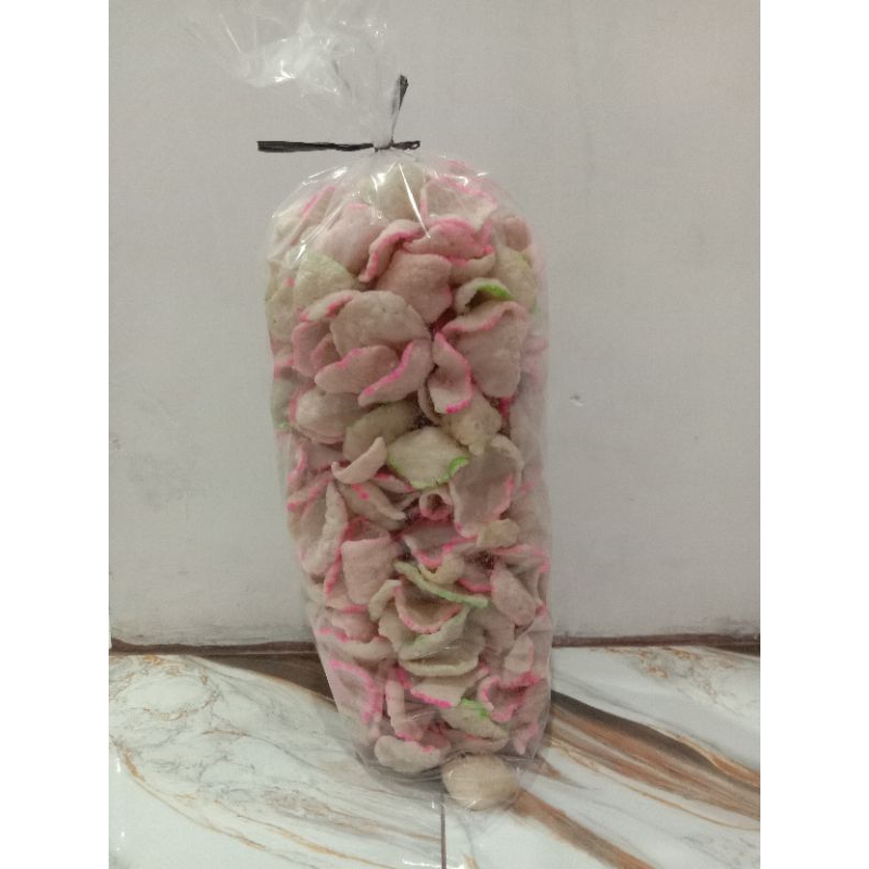 

Krupuk goreng pasir rasa bawang