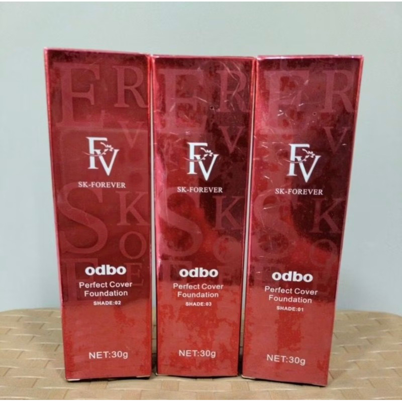FV SK - Forever Odbo Perfect Cover Foundation (Red)