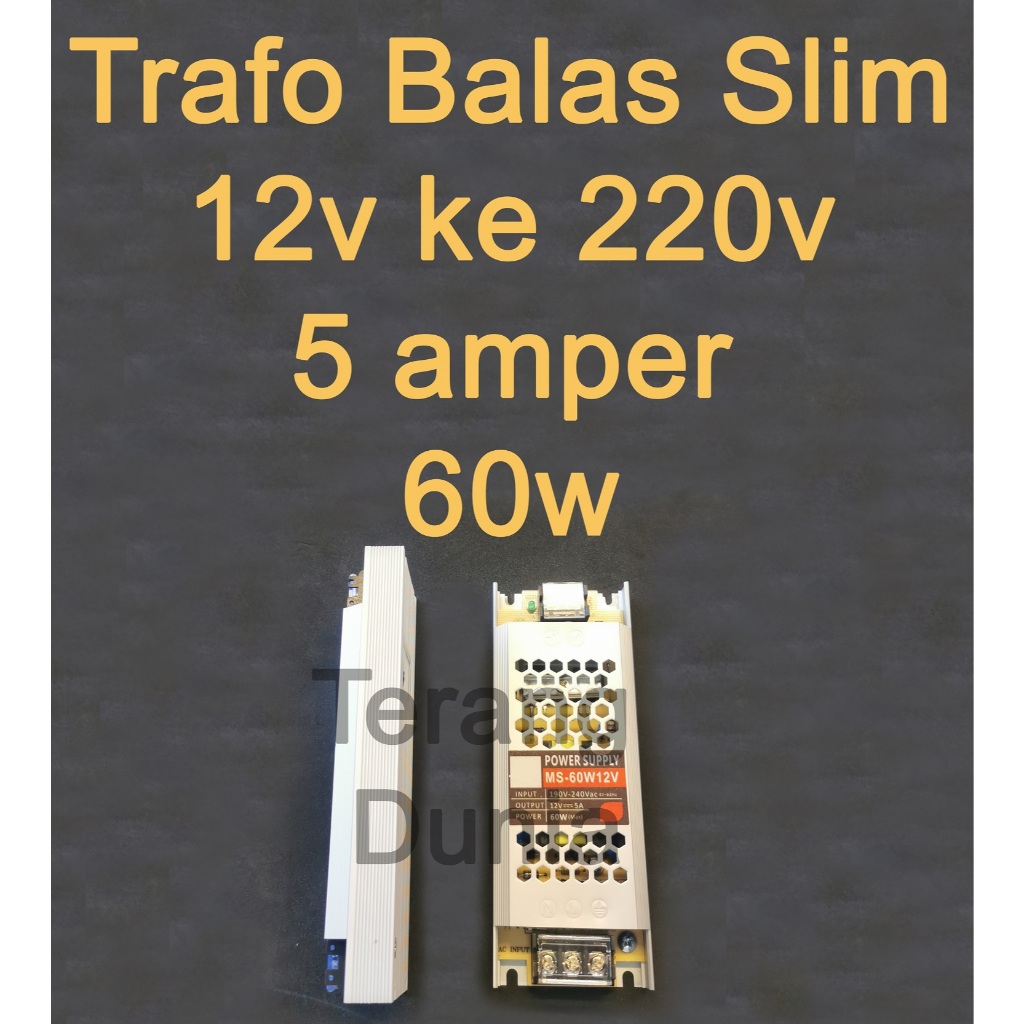 Trafo Slim 5a 12v Adaptor 12v 5a Trafo 12v 5a Trafo 5a 12v Slim